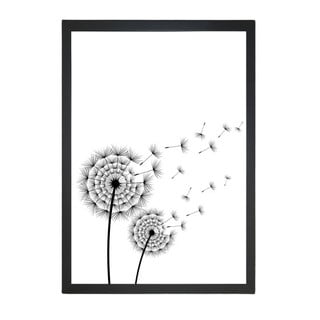 Poster 23x28 cm Blowing Dandelion - Tablo Center