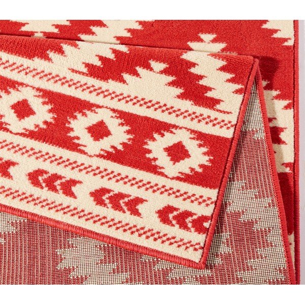 Covor tip traversă Hanse Home Gloria Ethno, 80x200 cm, roșu-image-2