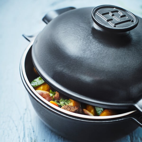 Oală și capac din ceramică Emile Henry Delight, 4 l-image-1