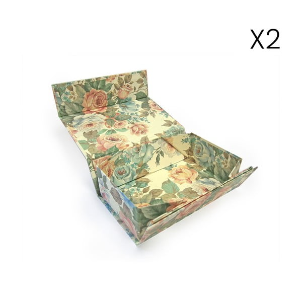 Cutii de cadouri 2 buc. 12x20 cm Lady Rose – Kartos-image-1