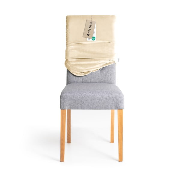 Huse bej 4 buc. elastice pentru scaun 48 cm Sento – Restilo-image-4