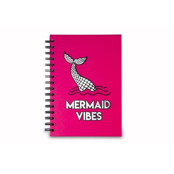 Caiet Tri-Coastal Design Mermaid Dreams, 120 pag., roz