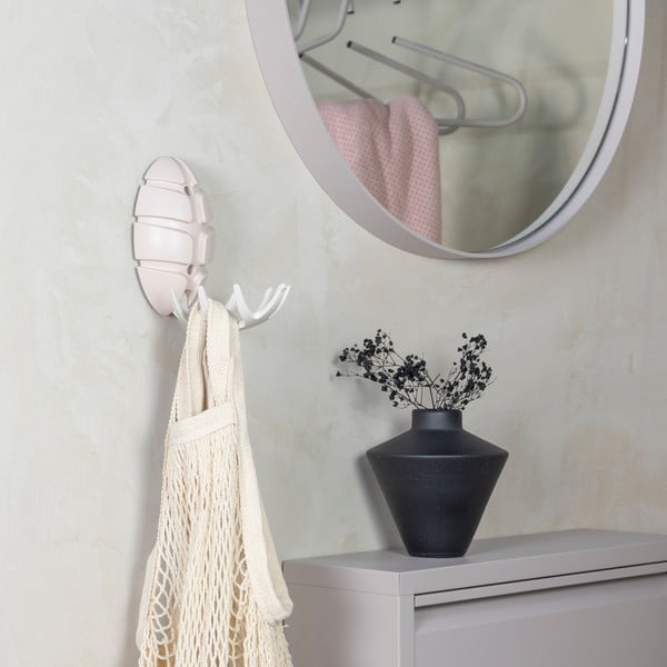 Cârlig bej de montat pe perete din plastic Bug – Spinder Design-image-3