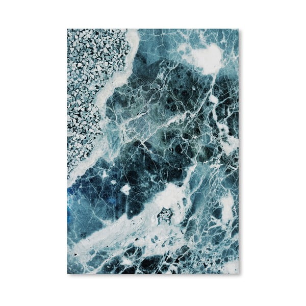 Poster Americanflat Sea Marble, 30 x 42 cm