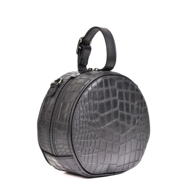 Geantă plic din piele Mangotti Bags Aura, negru-image-2