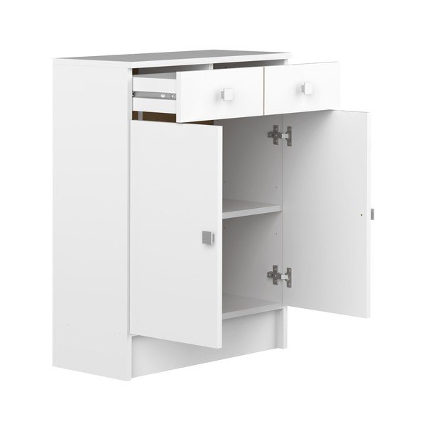 Dulap de baie scund alb 60x82 cm Combi - TemaHome -image-4