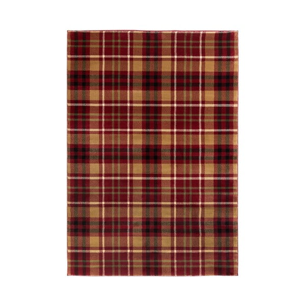 Covor Flair Rugs Highland, 160 x 230 cm, roșu