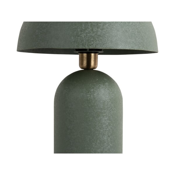 Veioză verde cu abajur din metal (înălțime 43 cm) Boaz – Leitmotiv-image-2