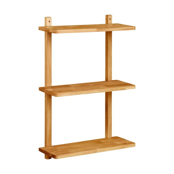 Raft în culoare naturală etajat din lemn de stejar 20 cm Townsville – House Nordic-image-2