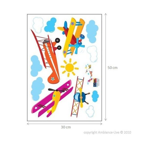 Set autocolante Ambiance Planes-image-2