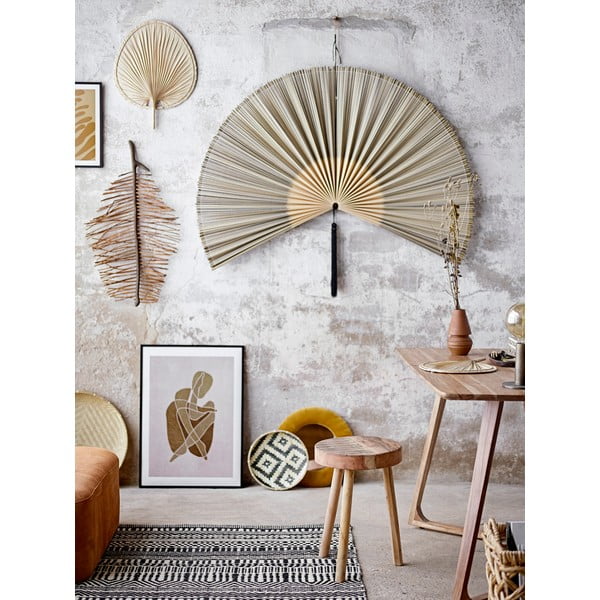 Decorațiune de perete din material textil-din bambus 145x72 cm Jaime - Bloomingville-image-1