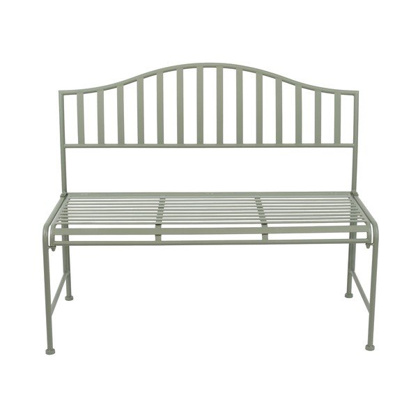 Bancă de grădină verde din metal – Esschert Design-image-1