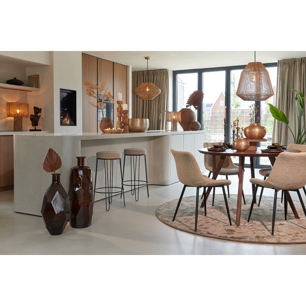 Scaun de bar crem Alice – Light & Living-image-1