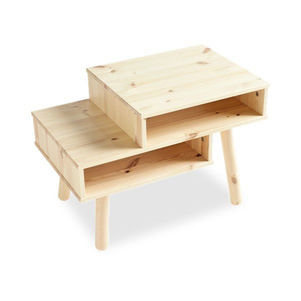 Măsuță de cafea din lemn de pin Karup Design Hako, natural-image-3