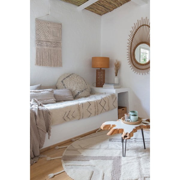 Covor crem lavabil/țesut manual din lână 80x140 cm Lakota Day – Lorena Canals-image-4