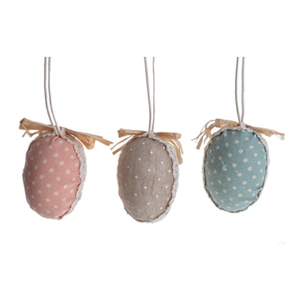 Set 3 decorațiuni Ewax Easter Egg Dots