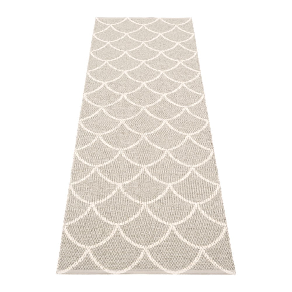 Covor tip traversă pentru interior și exterior crem 70x225 cm Kotte Linen – Pappelina