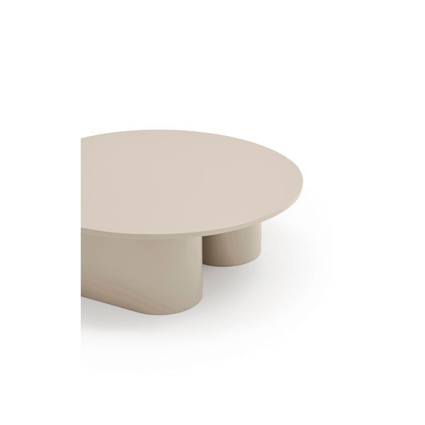 Măsuță de cafea crem 110x111 cm Totem – Teulat-image-2