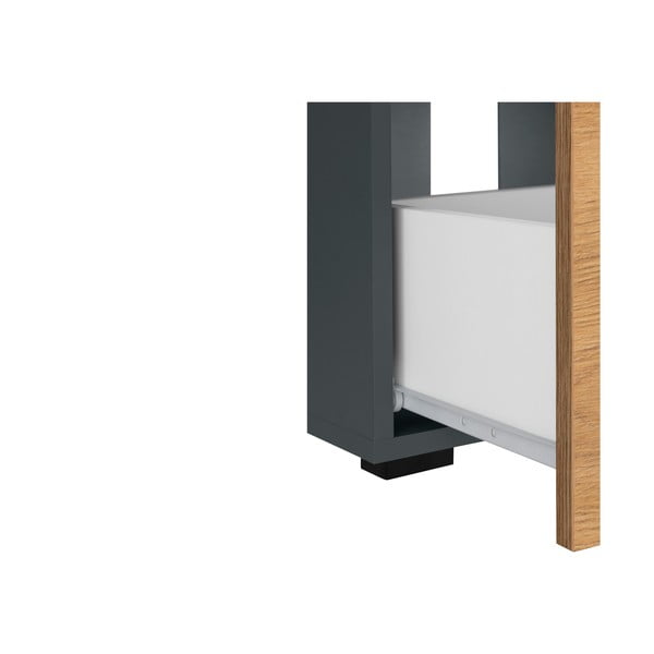 Dulap sub chiuvetă în culoare naturală cu aspect de lemn de stejar 55x35 cm Malika – Støraa-image-4