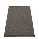Covor pentru exterior și interior gri antracit 70x120 cm Emm Black Linen – Pappelina