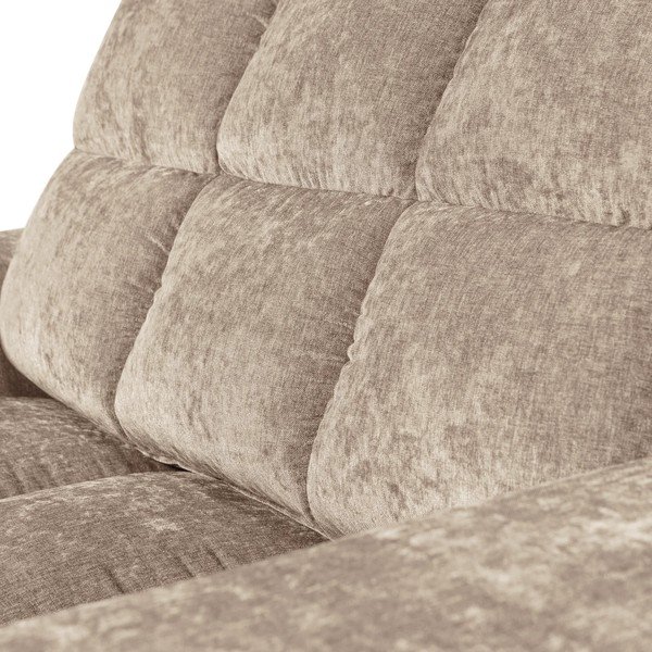 Fotoliu bej cu tapițerie din chenille Second date – WOOOD-image-3