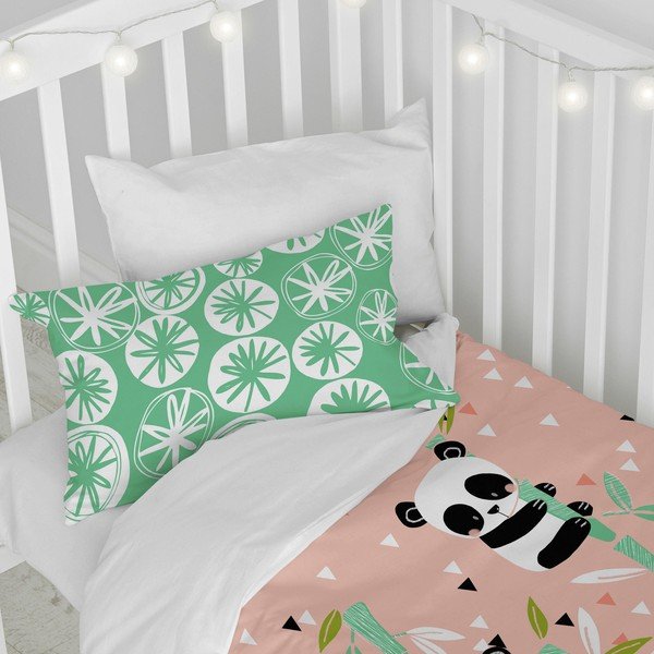 Lenjerie de pat din bumbac pentru copii Moshi Moshi Garden, 115 x 145 cm-image-3