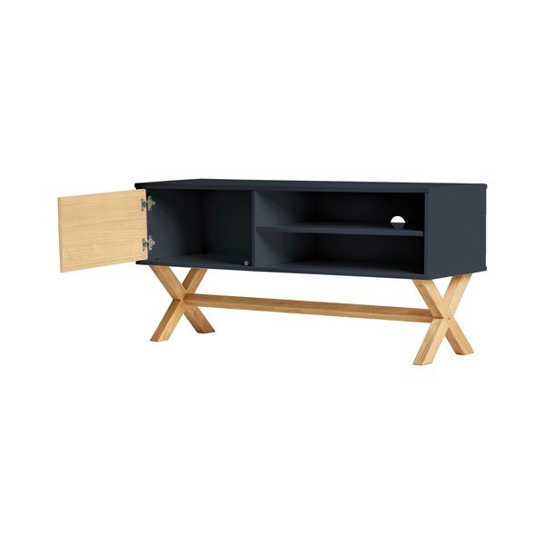 Masă TV Marckeric Leidi, 110 x 52 cm, gri antracit-image-3