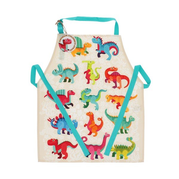 Șorț de bucătărie pentru copii din bumbac Baby Dinos – Rex London-image-3