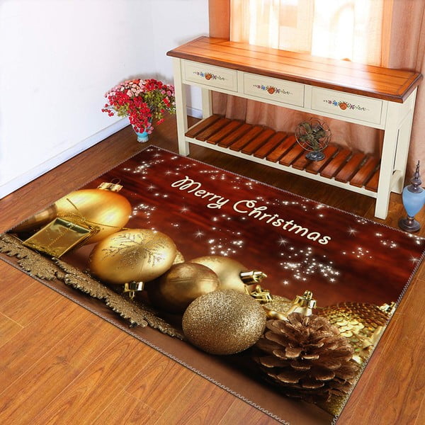 Covor Vitaus Christmas Period Balls, 50 x 80 cm