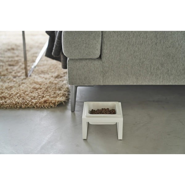 Castron ceramic cu suport pentru animale de companie Tower - YAMAZAKI-image-1