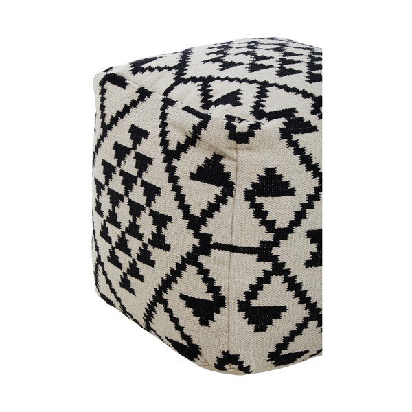 Puf alb-negru Cefena – Premier Housewares-image-2