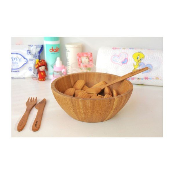 Set tacâmuri din bambus pentru copii Bambum-image-1