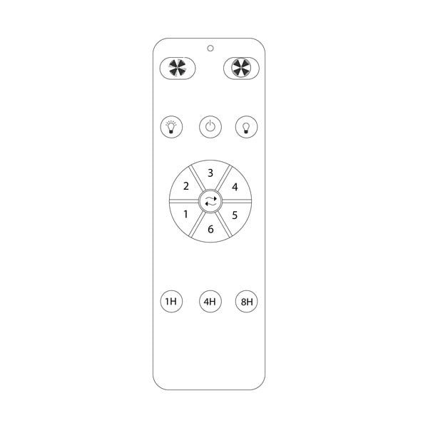 Plafonieră în culoare naturală deschisă cu temporizator/cu ventilator ø 13 cm Achilia – SULION-image-3