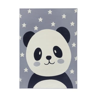 Covor gri pentru copii 170x120 cm Panda Pebbles - Hanse Home