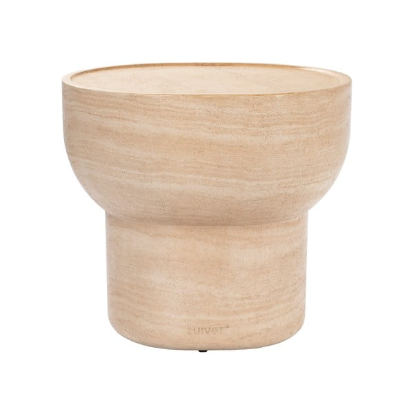 Măsuță auxiliară cu aspect de piatră 42x50 cm Noble – Zuiver-image-3