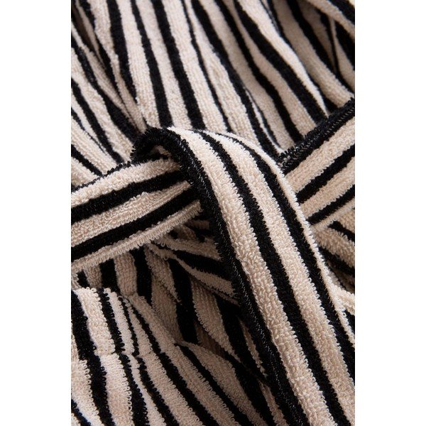 Halat negru/bej L din bumbac Dixie – Jotex-image-2