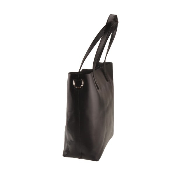 Geantă din piele Tangor, negru-image-1