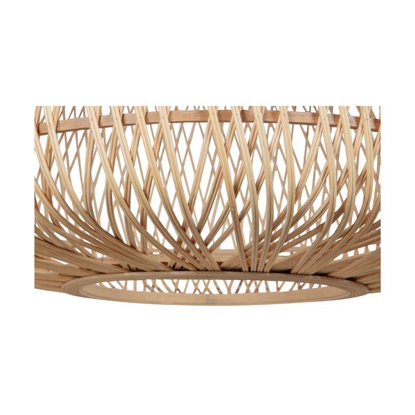 Lustră din bambus WOOOD Moza, ø 36 cm, natural-image-1
