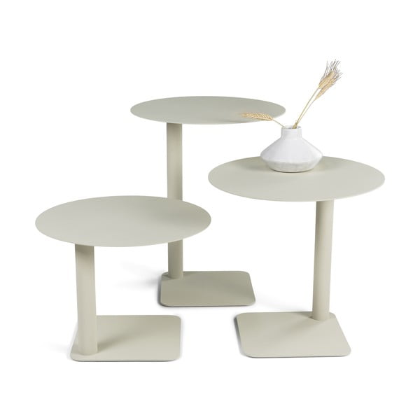 Măsuță auxiliară rotundă din metal ø 40 cm Sunny – Spinder Design-image-3