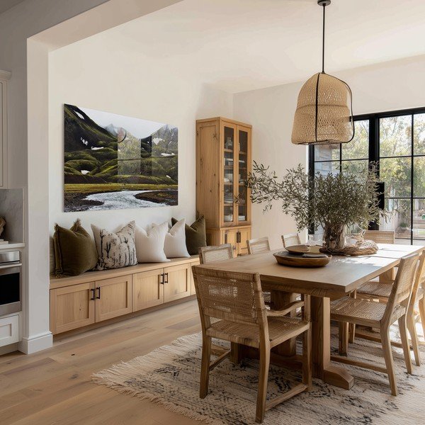 Tablou din sticlă 120x80 cm Fjallabak – Styler-image-2