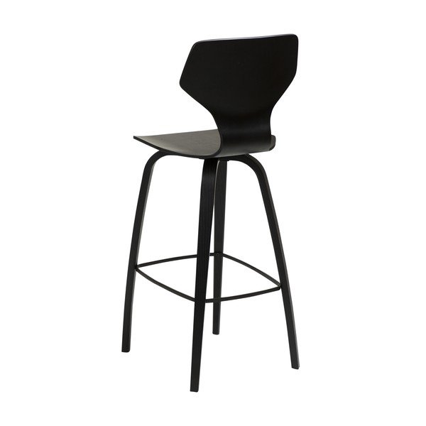 Scaun de bar negru (înălțime șezut 75 cm) S.I.T – DAN-FORM Denmark-image-2