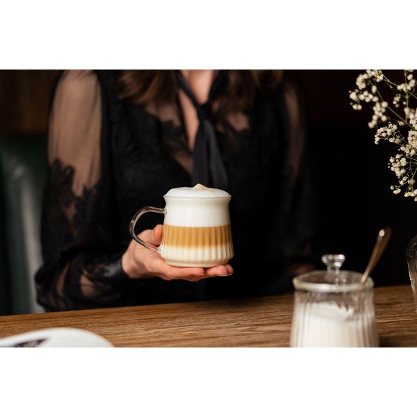 Căni 2 buc. pentru cappuccino/cu perete dublu 320 ml Mia – Vialli Design-image-1