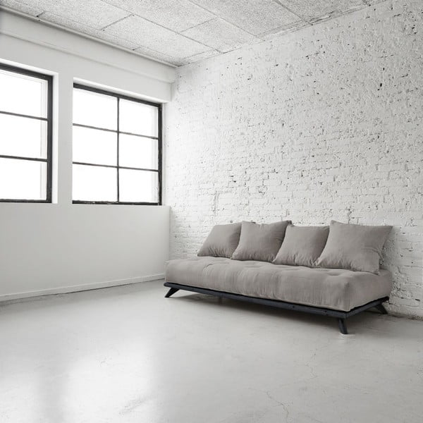 Canapea Senza Black/Granite Grey-image-1
