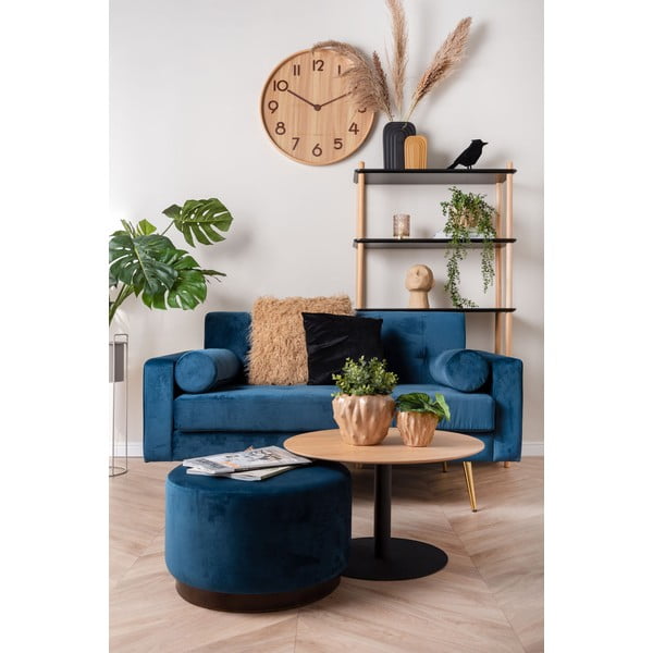 Pernă decorativă din catifea PT LIVING Tender, 40 x 40 cm, negru-image-1