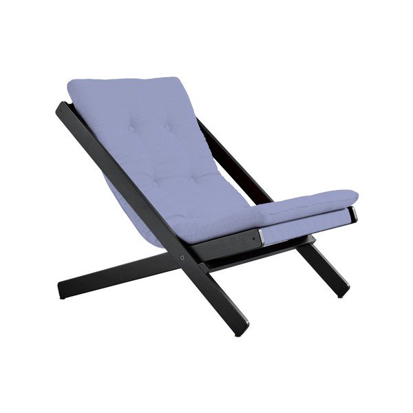 Fotoliu pliabil Karup Boogie Black/Blue Breeze-image-2