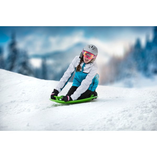 Sanie tip placă Gizmo Meteor, ⌀ 70 cm, roșu-image-1