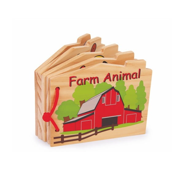 Carte din lemn pentru copii Legler Farm