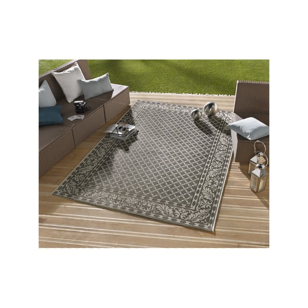 Covor adecvat pentru exterior NORTHRUGS Royal 160 x 230 cm, gri - crem-image-4