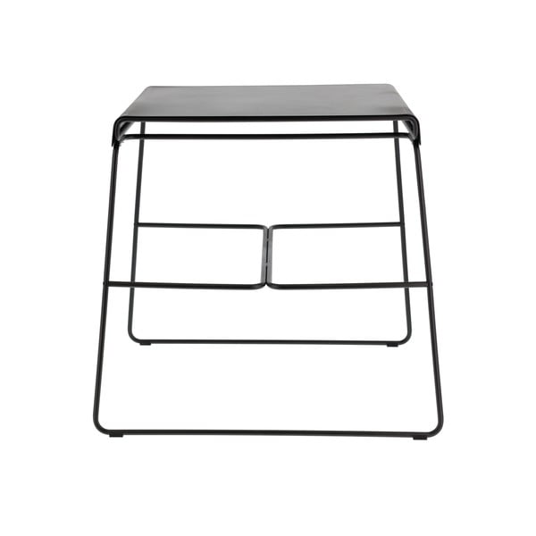 Masă de dining neagră din metal 58x75 cm A-Café – Zone-image-2