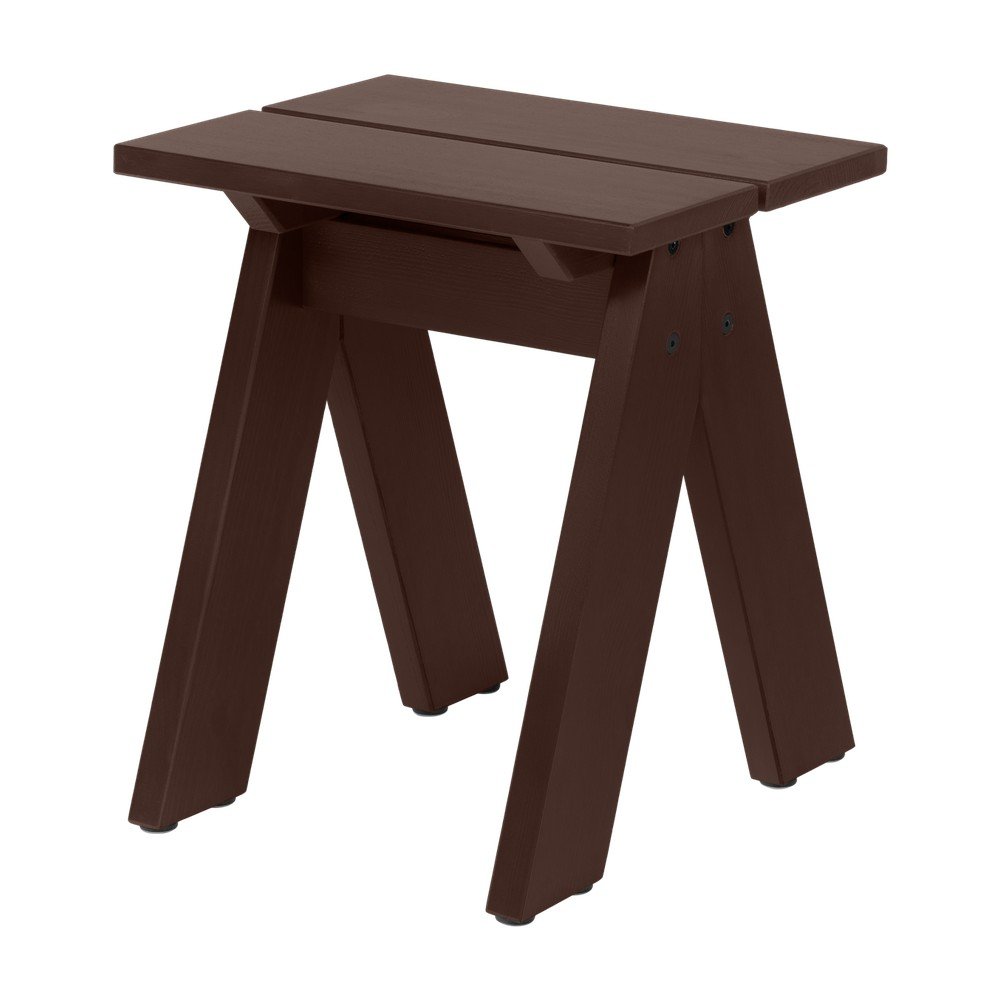 Scaun de grădină maro închis din lemn masiv Navo – noo.ma